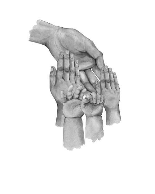 Fyrabarnsmamma - poster